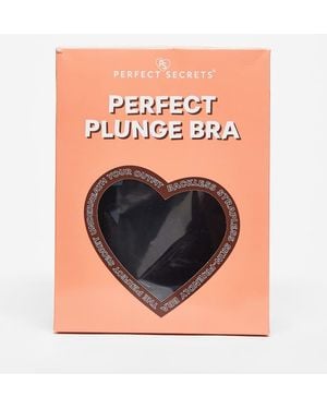 Perfect Secrets Perfect Plunge Stick On Bra - Orange