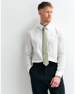 ASOS Adaptive Hook And Loop Tape Fastener Tie - White