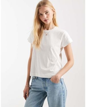 ONLY Cap Sleeve T-shirt - White
