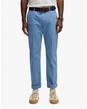 Superdry Premium Regular Chinos - Blue