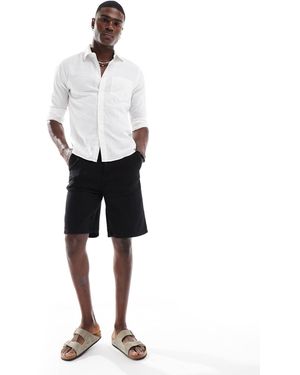 Only & Sons – carpenter-shorts - Weiß