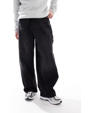 Pull&Bear – superweite jeans - Schwarz