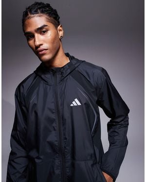 adidas Originals Adidas Training Tech Windbreaker Jacket - Blue