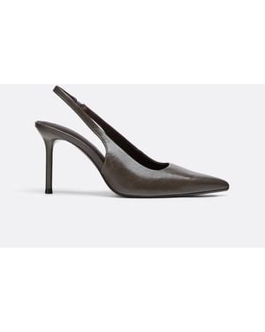 Stradivarius Slingback Heels - White