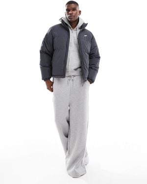 Pull&Bear Padded Puffer Jacket - Blue
