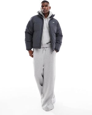 Pull&Bear Padded Puffer Jacket - Blue