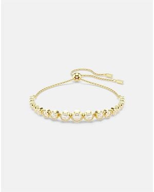Swarovski Imber Bracelet, Mixed Round Cuts, -Tone Plated - White