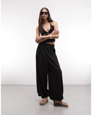 ASOS Asos Design Tall Linen Blend Balloon Pants - White