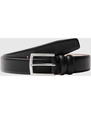 SELECTED – gürtel aus 100% leder - Schwarz