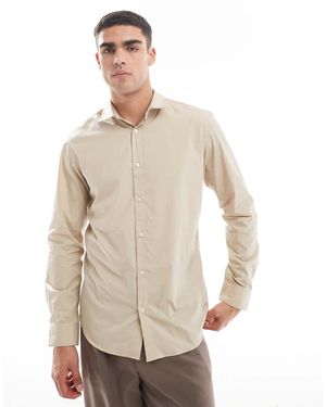 Jack & Jones Camicia Slim Fit Elegante - Neutro