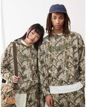 Reclaimed (vintage) Unisex Oversized Hoodie Co-ord - Metallic
