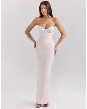 House Of Cb Valeria Midi Dress - White