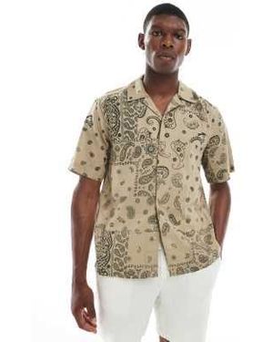 Only & Sons Revere Collar Shirt - Metallic