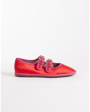 ASOS Lumina - ballerines styles babies - et rose - Rouge