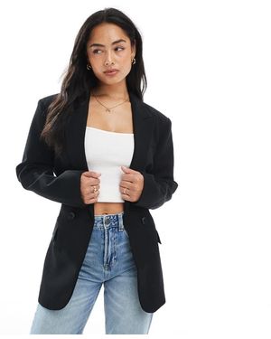 ASOS Tie Waist Cinch Blazer - Blue