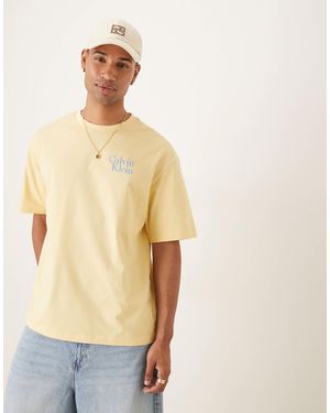 Calvin Klein – t-shirt - Natur