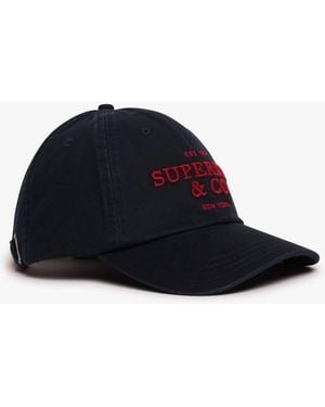 Superdry Company Logo Baseball Cap - Blue