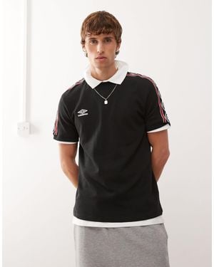 Umbro Taped T-Shirt - Black