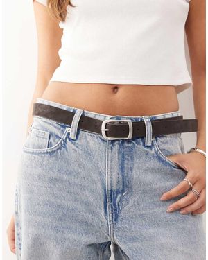Weekday Cintura Sottile - Blu