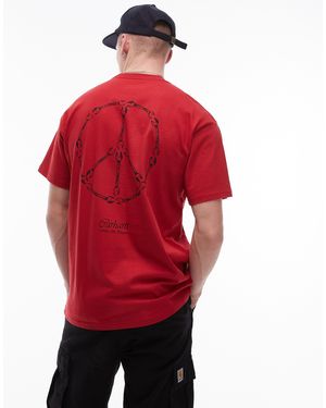 Carhartt – t-shirt - Rot