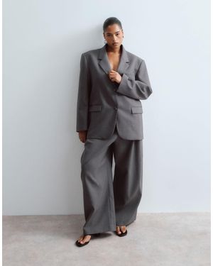 ARRANGE Curve Spence Tailored Wool Trouser Co-Ord - Grey