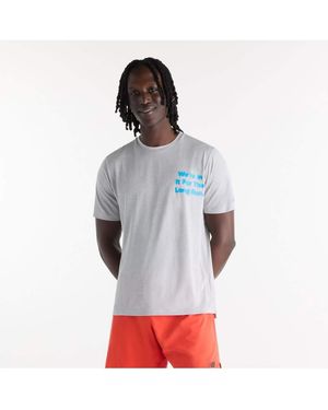 New Balance Rc Essential Graphic T-Shirt - White