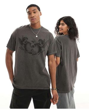 PRNT X Wu-Tang Clan Cherubs Relaxed Fit T-Shirt - Grey