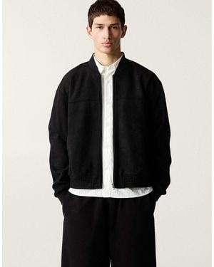 Pull&Bear – e bomberjacke - Schwarz