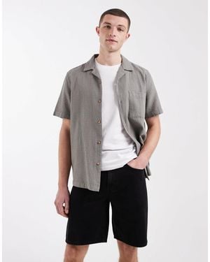 Only & Sons Edge Straight Fit Denim Shorts - Gray