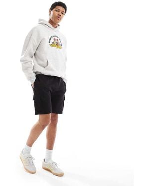 French Connection French Connection Drawstring Cargo Jersey Shorts - White