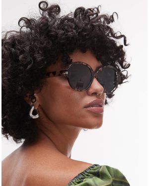 TOPSHOP Corfu - lunettes - Noir