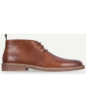 Thomas Crick Arizona Leather Chukka Boots - Brown
