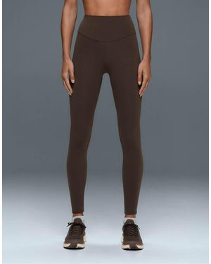 Oysho Comfortlux High-Waisted Ankle-Length Leggings - Black