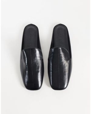 ASOS Maura mules im slipper-stil - Blau