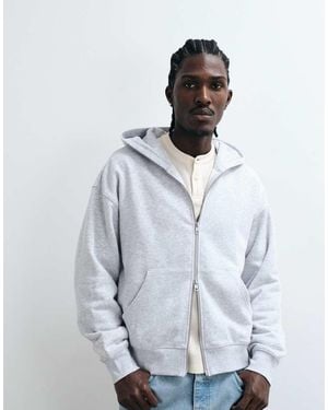 Cotton On Zip Up Hoodie - White