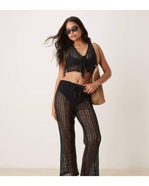 Aray Kanten Strandbroek - Zwart