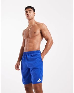 adidas Originals Adidas training - short - Bleu