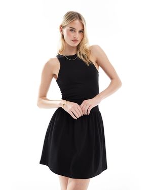 4th + Reckless Tall – ärmelloses minikleid - Schwarz