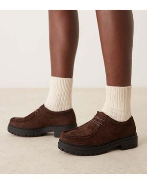 Glamorous Derby Shoes - Brown