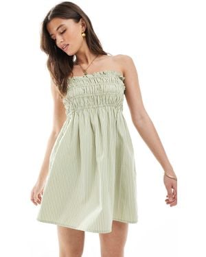 JJXX Mini Bandeau Dress - Green