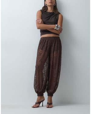ASOS Kanten Bubble Harembroek - Grijs