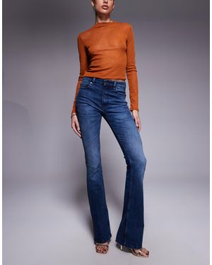 ASOS Asos design tall – bootcut-jeans - Blau