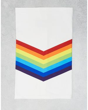 OOSC – rainbow road – bunter ski-halswärmer - Blau