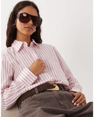 Mango Classic Shirt - Pink