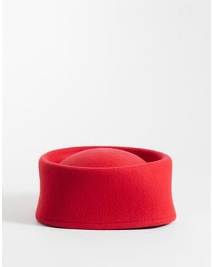 ASOS – pillbox – hut aus em filz - Rot
