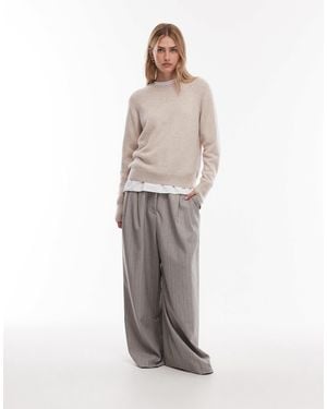 ARKET Pure Cashmere Knitted Sweater - White