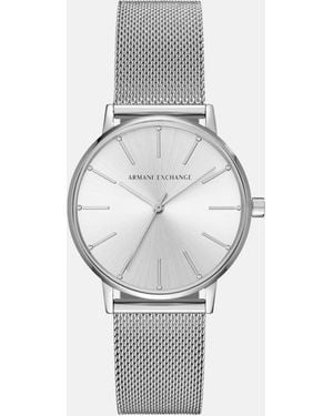 ARMANI EXCHANGE – ax5535 – uhr mit netzarmband - Weiß