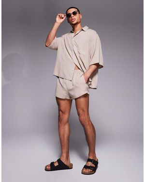 ASOS Pantaloncini Taglio Super Corto - Grigio