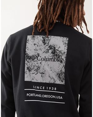 Columbia – barton springs – sweatshirt - Schwarz