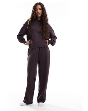 New Look Premium Wide Leg sweatpants - Purple